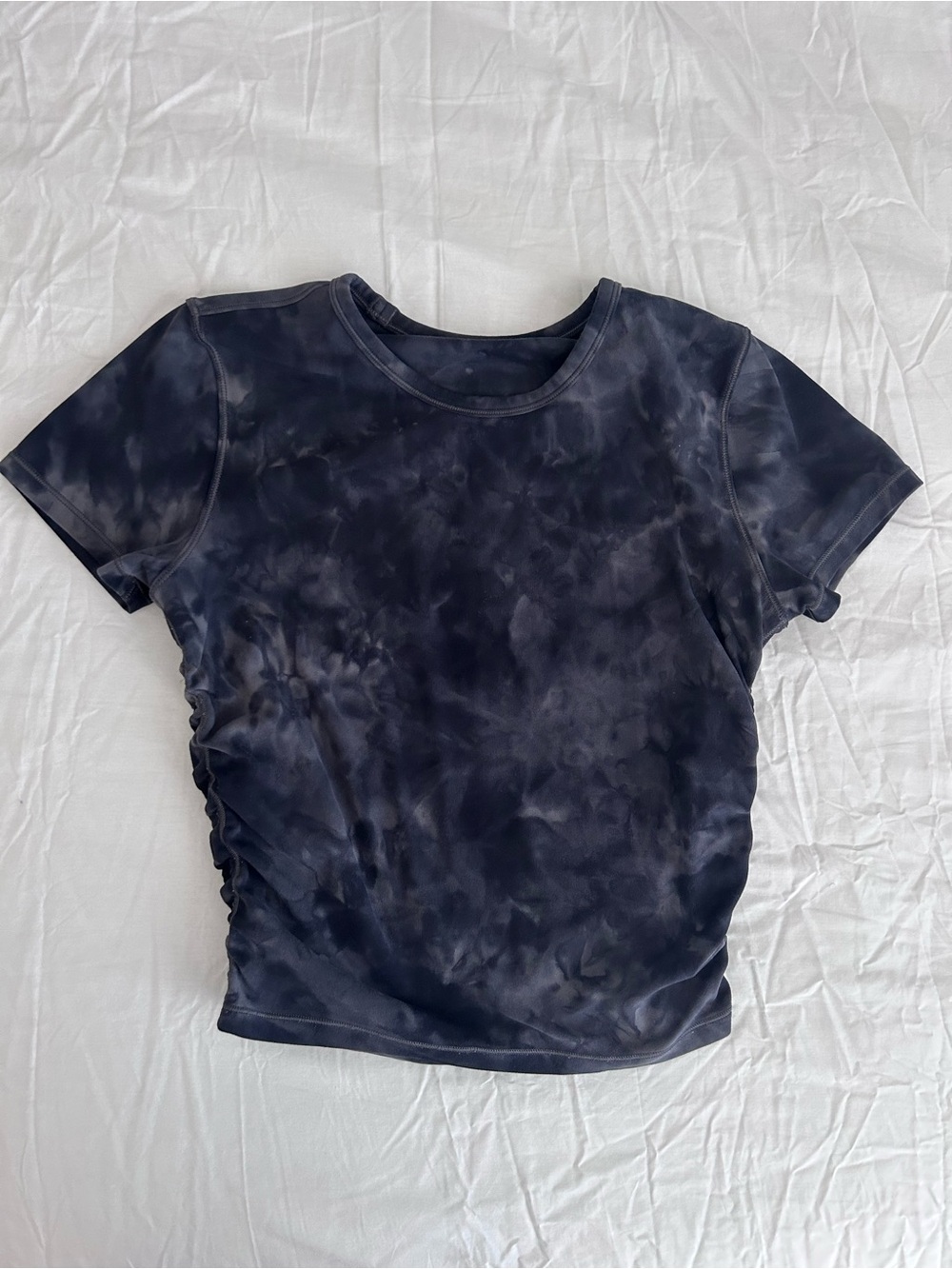 Lululemon Tie-Dye Short Sleeve T-Shirt - Navy/Grey
